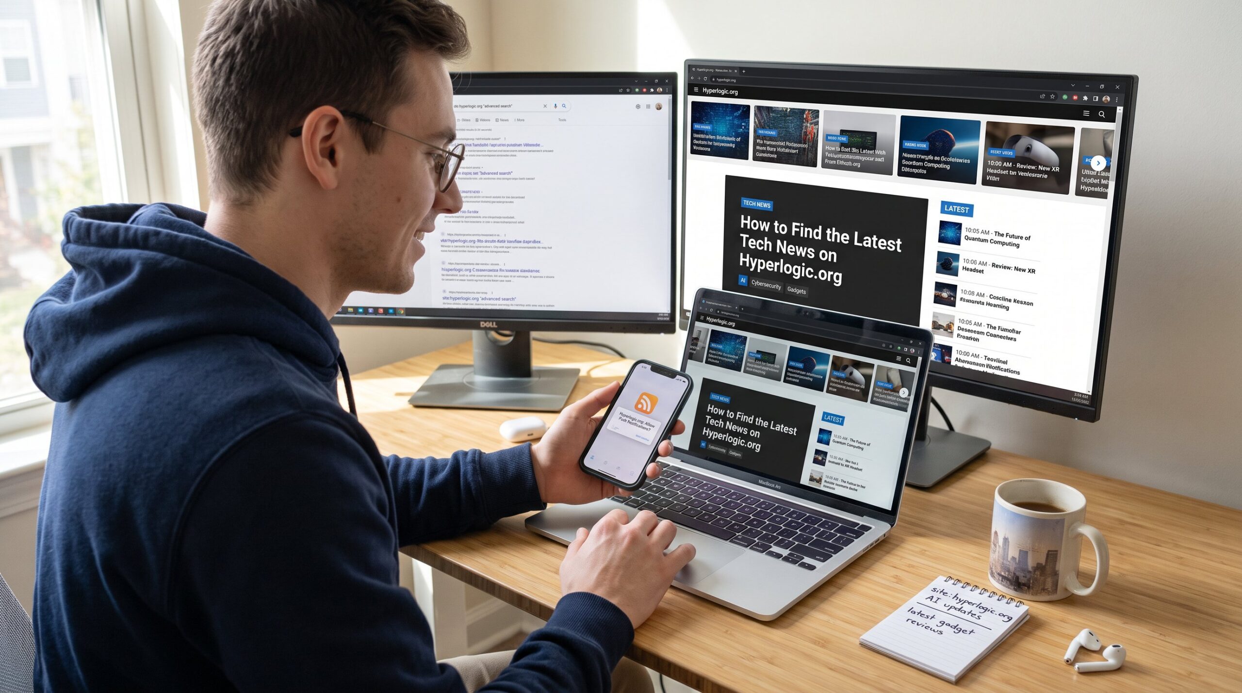 How to Find the Latest Tech News on Hyperlogic.org