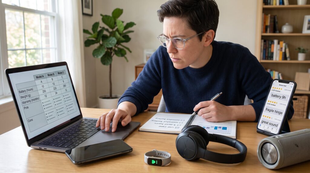 How to Compare Gadgets Using Online Reviews